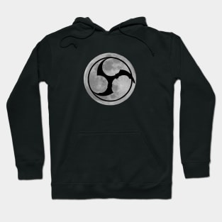 Mitsudomoe Moon Hoodie